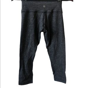 Lululemon wunder under crop leggings